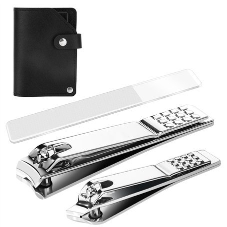 Euqvunn 3 Pcs Kit Coupe Ongle