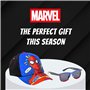 Marvel Spiderman Lunettes de Soleil et Casquette pour Garçons, Lunettes de Soleil Design Avengers Protection UV, Casquette D'été