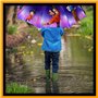 Dragon Ball Z Parapluie Pliant Compact, Parapluie pour Garçons, Structure Haute Résistance, Parapluie Design Goku, Parapluie pou