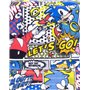 Sonic the Hedgehog Bucket Hat Adultes | Unisexe Hommes Femmes Comic Book Knuckles Doctor Eggman Villain Tails Caractères Sun Cap