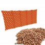 Grand oreiller en noyaux de cerises – Coussin chauffant pour micro-ondes (coussin chauffant) – Long oreiller de relaxation – Pie