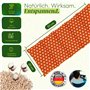 Grand oreiller en noyaux de cerises – Coussin chauffant pour micro-ondes (coussin chauffant) – Long oreiller de relaxation – Pie