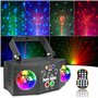 Miralin Boule Disco LED avec Laser et Stroboscope – Lumière DJ Réactive au Son