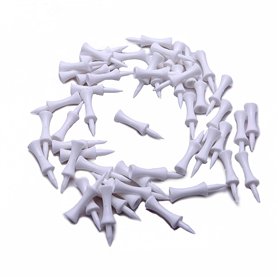 Bulldog Golf Tees® Castle Golf Tees Lot de 50 tees de golf Blanc 50 mm Bulldog Golf Tees® Castle Golf Tees Lot de 50 tees de golf Blanc 50 mm