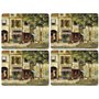 Pimpernel 63 3423S Boite 4 Sets de Table Parisian Scènes