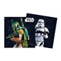 Procos 20 Serviettes en Papier Star Wars Galaxy 33 x 33 cm - Noir - Taille Unique
