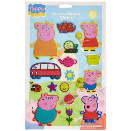 Autocollant en relief de Peppa Pig