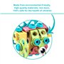 Lot de 189 jouets de construction STEM - créatifs - Construire des jouets éducatifs - Blocs d'ingénierie à partir de 5 6 7 8 9 1