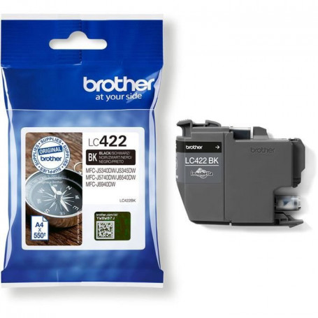 Cartouche LC422BK - BROTHER - Noir 550 p - Pour Business Smart MFC-J5340DW. MFC- 30,99 €