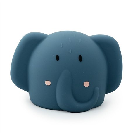 Trixie Veilleuse – Mme éléphant | Compagnon doux et spongieux pour l'heure du coucher | Rechargeable avec luminosité réglable |