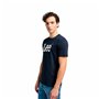 T-shirt à manches courtes homme Lee Wobbly Logo Tee Blue marine