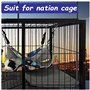 Hamac de rat furet, accessoires cage furet Guinée Pig suspendu lit hamacaCute furet Stuff Tunnel pour cage Set Fournitures 13.8i