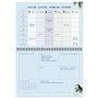 Brepols - 1 Calendrier Planning Familiale - Format 31 x 22 cm - Janvier 2026 à Décembre 2026 - Pour 5 Membres -