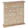 Artemio 14001073 Meuble 25 Tiroirs en Bois a Décorer Beige Taille Unique