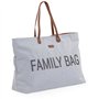 Sac a langer - CHILDHOME - Family Bag - Canvas - Gris