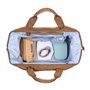 CHILDHOME, Mommy Bag, Sac à Langer, Maternité, Sac voyage, Grande Contenance 58L,Tapis à Langer, Bandoulière Ajustable, Comparti