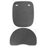 POLISPORT 8634400010 - Coussin imperméable de Remplacement pour Chaise modèle Groovy de Couleur Gris foncé