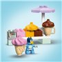 LEGO DUPLO 10458 Visite chez le Marchand de Glace avec Bluey - Jeu de Construction 2 ans