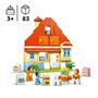 LEGO DUPLO 10459 La Maison de Famille de Bluey et le Jeu de Mémoire - Jeu Créatif 3 ans