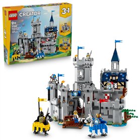 LEGO Creator 3-en-1 Le Château Médiéval des Chevaliers - Jouet se Transformant en Scène de Tournoi à Cheval ou en Village - 6 Mi LEGO Creator 3-en-1 Le Château Médiéval des Chevaliers - Jouet se Transformant en Scène de Tournoi à Cheval ou en Village - 6 Mi