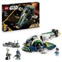 LEGO Star Wars 75433 L'Attaque des Clones Le Vaisseau de Jango Fett - Jouet des 9 ans