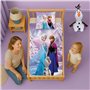 Disney La Reine des Neiges Parure de lit pour enfants - Housse de couette 100 % coton 100 x 140 cm et taie d'oreiller 40 x 45 cm