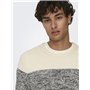 Only & Sons Pull en Maille ONSHUGO Pull-Overs Black XXL Black XXL