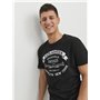 JACK & JONES JJECORP T-shirt pour homme avec imprimé dans un pack avantageux avec col rond, XXXL