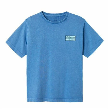 T shirt à manches courtes Enfant Name It Nkmfandel Nreg Noos Star Sapphire