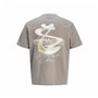 T-shirt à manches courtes homme Jack & Jones Jcodynamic Dust Ss Crew Neck Marron Clair