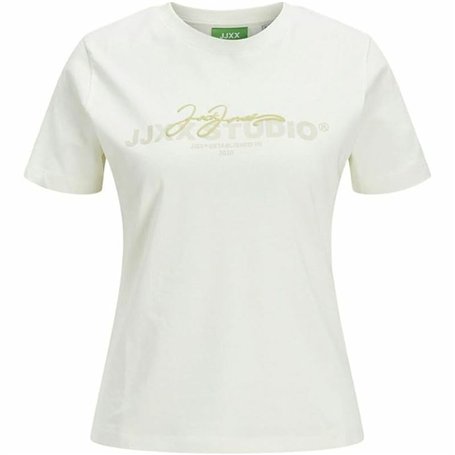 T-shirt à manches courtes femme Jack & Jones Jxamy Reg Beige