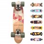 meteor Fancy Board Vintage Mini Cruiser Complete Bois véritable Érable Canadien Skateboard Ridge Mini Skate Planche a roulettes