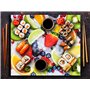 TMK - Cache Plaque Cuisson, Plaque de Protection Vitrocéramique pour Cuisinière - 60 x 52 cm - En Verre - Protection contre les