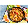 TMK - Cache Plaque Cuisson, Plaque de Protection Vitrocéramique pour Cuisinière - 60 x 52 cm - En Verre - Protection contre les