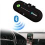 Retoo Kit Mains Libres pour Voiture Bluetooth 5.0, Haut-Parleur Micro Intégré avec Clip Support, Appels Mains Libres, Travailler