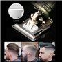 Retoo Tondeuse cheveux et barbe en acier doré avec jeu de douilles (1,5 2 3 4 mm) Tondeuse électrique pour homme, rechargeable p