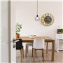Retoo Horloge Murale 50 cm Horloge Murale Geante Systeme Quartz Moderne Horloge Murale silencieuse pour Salon Cuisine Bureau Cha