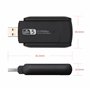Retoo WiFi Puissante CLE AC867Mbps Adaptateur USB 3.0 Double Bande Dongle WiFi Carte pour Portable 2.4G 5GHz Compatible avec Win