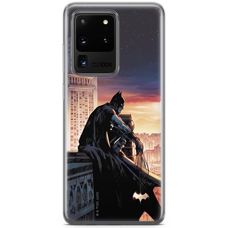 ERT GROUP Coque de téléphone Portable pour Samsung S20 Ultra / S11 Plus Original et sous Licence Officielle DC Motif Batman 060