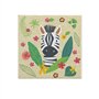PAW - Serviette Papier 3 Plis (33 x 33 cm) I Lot de 20 I Décoration de Table, Animaux, Jungle. Créé pour les Petits. des Serviet