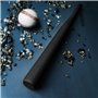 Victorer Batte de baseball en bois avec dragonne en paracorde - Fabriquée dans l'UE (59 cm noir)