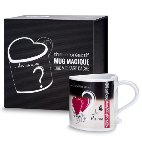 Froster Mug Magique Deluxe Je t'aime