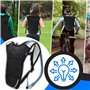 Retoo Sac à dos de course avec bouteille d'eau de 2 l, sac à dos d'hydratation ultra léger, gilet de course, sac à dos de vélo p
