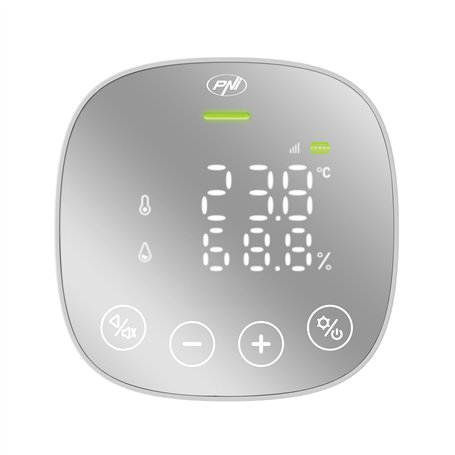Capteur de qualité de l'air et de dioxyde de carbone (CO2) PNI SafeHouse HS291 avec Wi-Fi