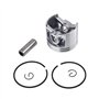 Ensemble de Piston Segment de Piston Circlips d'Axe 50 mm pour Stihl 044 MS440 Tronçonneuse
