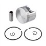 Ensemble de Piston Segment de Piston Circlips d'Axe 50 mm pour Stihl 044 MS440 Tronçonneuse