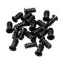 EsportsMJJ 20Pcs Computer Pc Boîtier De Refroidissement Ventilateur Vis Noir Pour Les Ventilateurs 60Mm 80Mm 120Mm