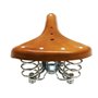 TentHome Ressort Selle Vintage Classic Selle de vélo Siège vélo Armature en Acier vis Ressort Rivet, Marron