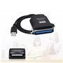 SinLoon Câble adaptateur USB vers port parallèle USB vers IEEE1284 CN36 pour imprimante (70 cm)