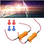 Dingln Resistance,2pcs 50W 8ohm Bobiné Résistance De Charge Decoder Fix Ampoules Hyper Flash Turn Signal Clignotants
